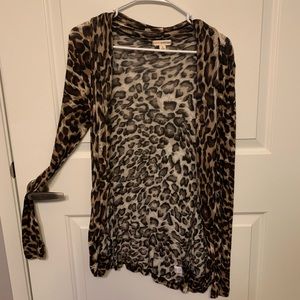Leopard Cardigan